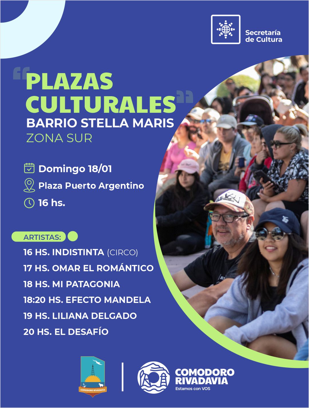 ¡VIVE LA PLAZA CULTURAL EN STELLA MARIS!