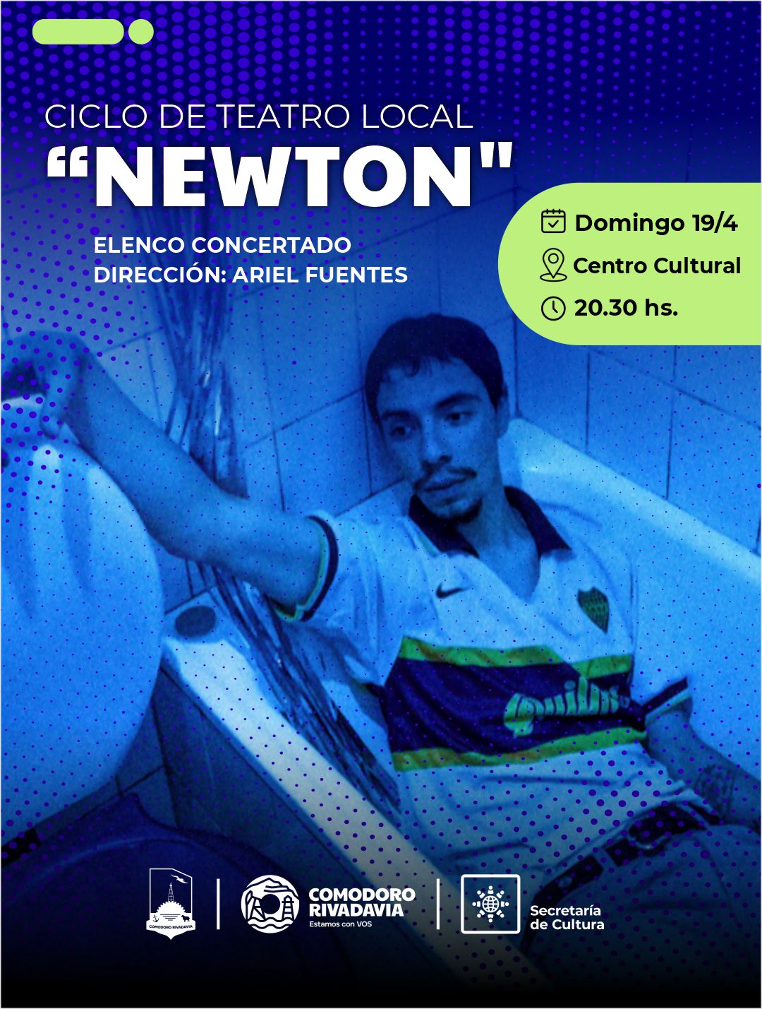  Llega al escenario "Newton, el arte de reaccionar"