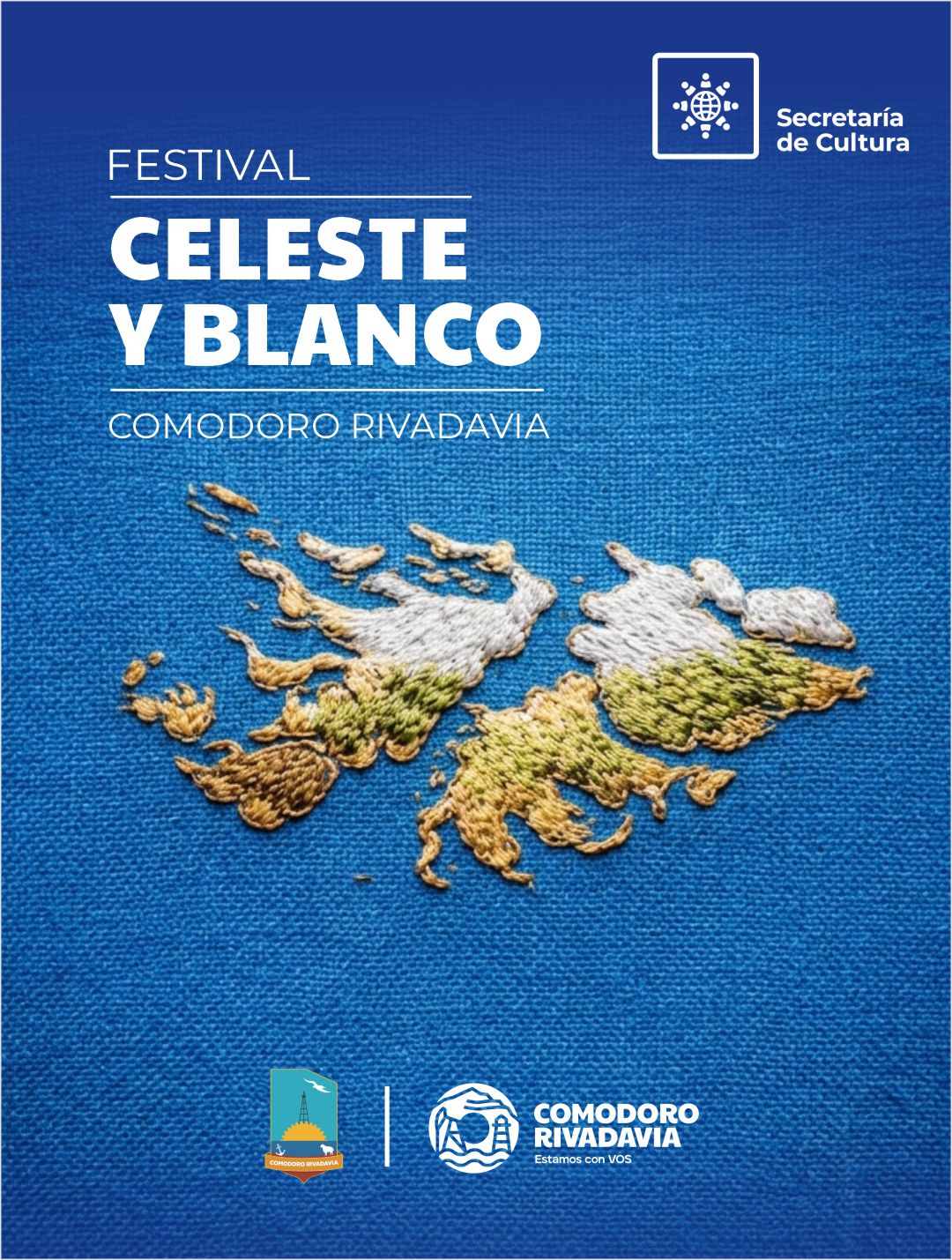 Festival Celeste y blanco
