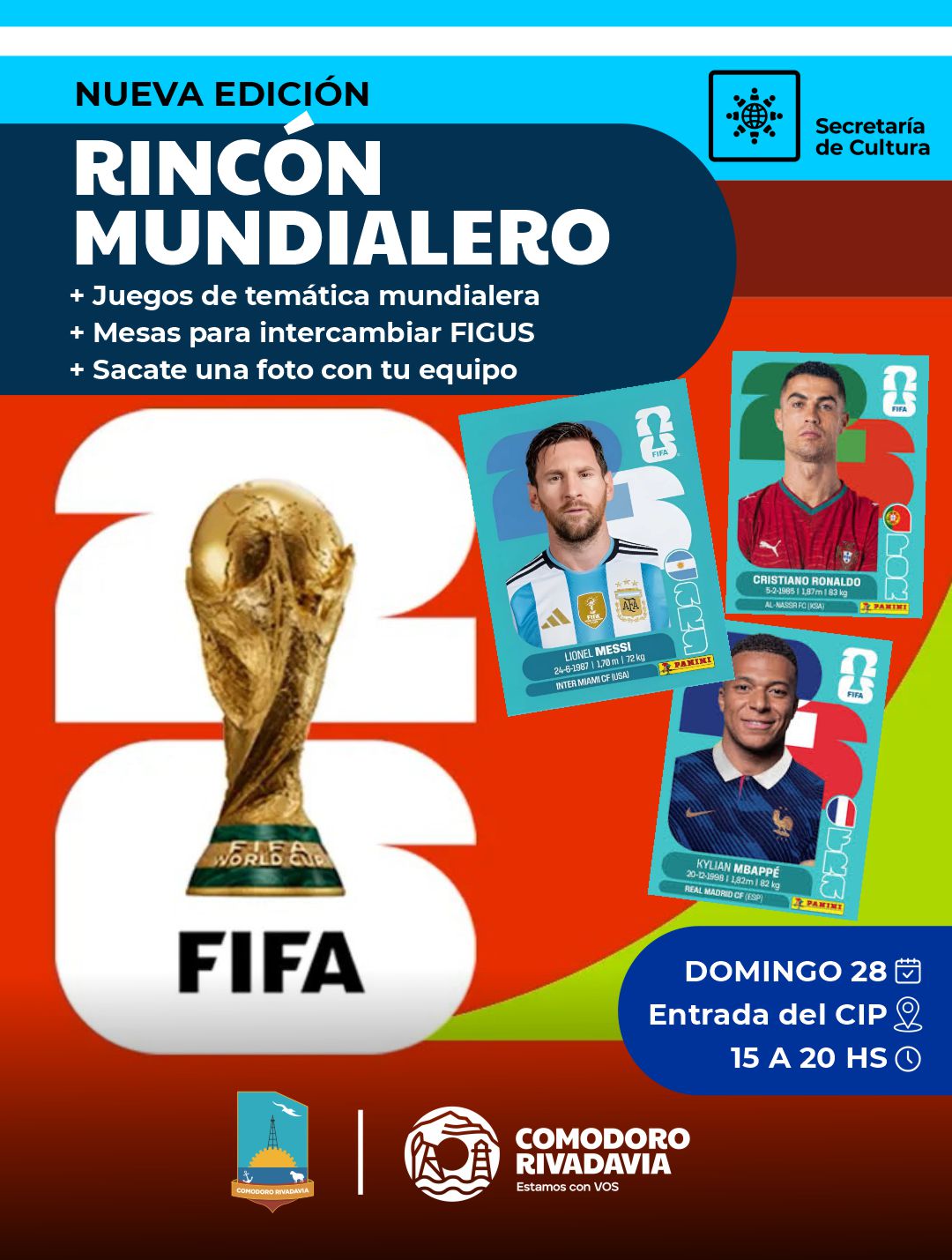 Rincón Mundialero en el CIP