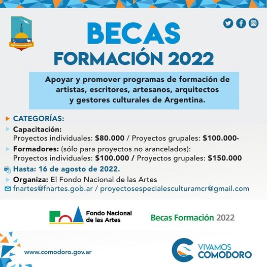 /CERRADA/ Becas Formación 2022