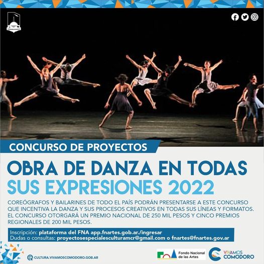 /CERRADA/ Concurso de Proyectos de Obra de Danza en todas sus Expresiones 2022
