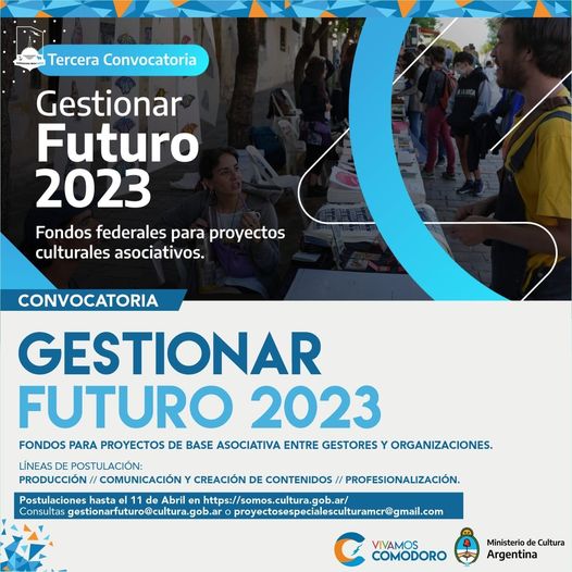 /CERRADA/ Convocatoria Gestionar Futuro 2023
