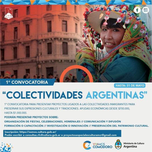 /CERRADA/ Convocatoria Colectividades Argentinas