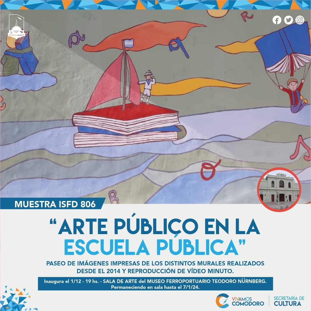 /FINALIZADA/Muestra "Proyecto Arte Público en la Escuela Pública"