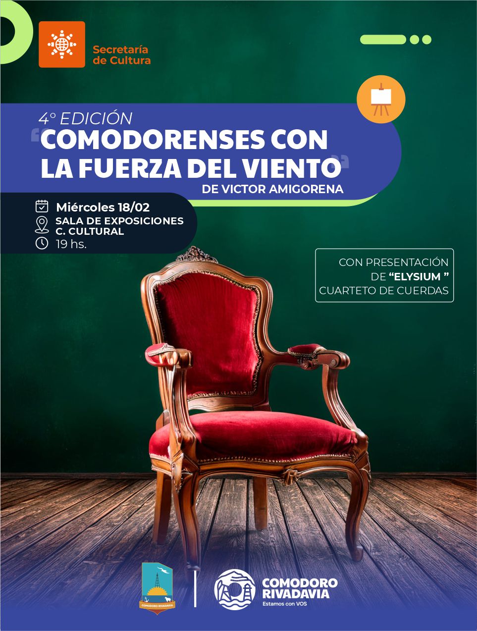 Se viene la 4ta edición de “Comodorenses con la fuerza del viento"