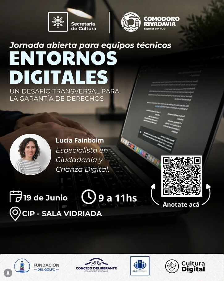 "Entornos digitales: un desafío transversal para la garantía de derechos"
