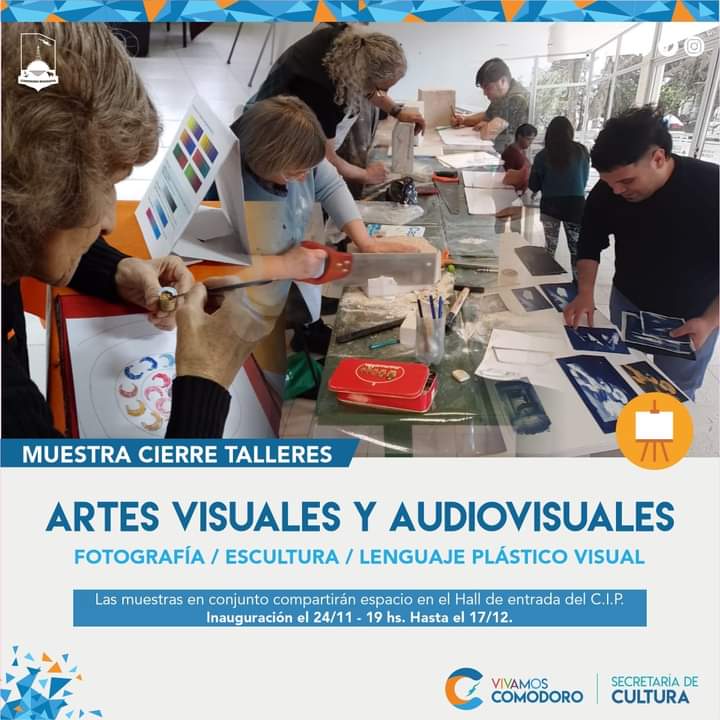 /CERRADA/ Muestra anual de cierre de talleres de Artes Visuales y Audiovisuales