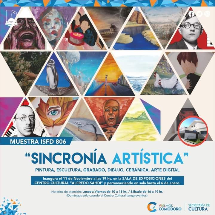 /CERRADA/ Se inauguró la muestra “Sincronía Artística”