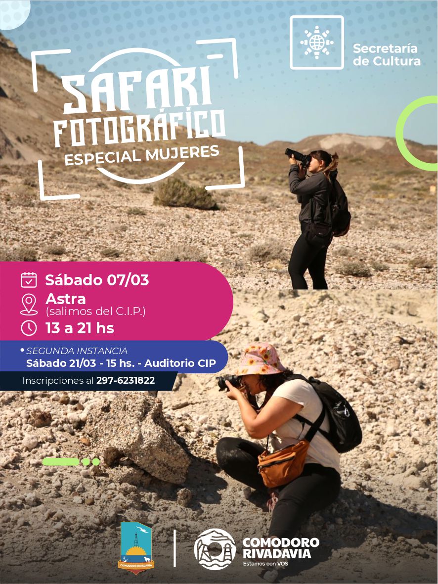 Safari Fotográfico Especial 8M: "Cuando la fotografía nace desde nosotras"