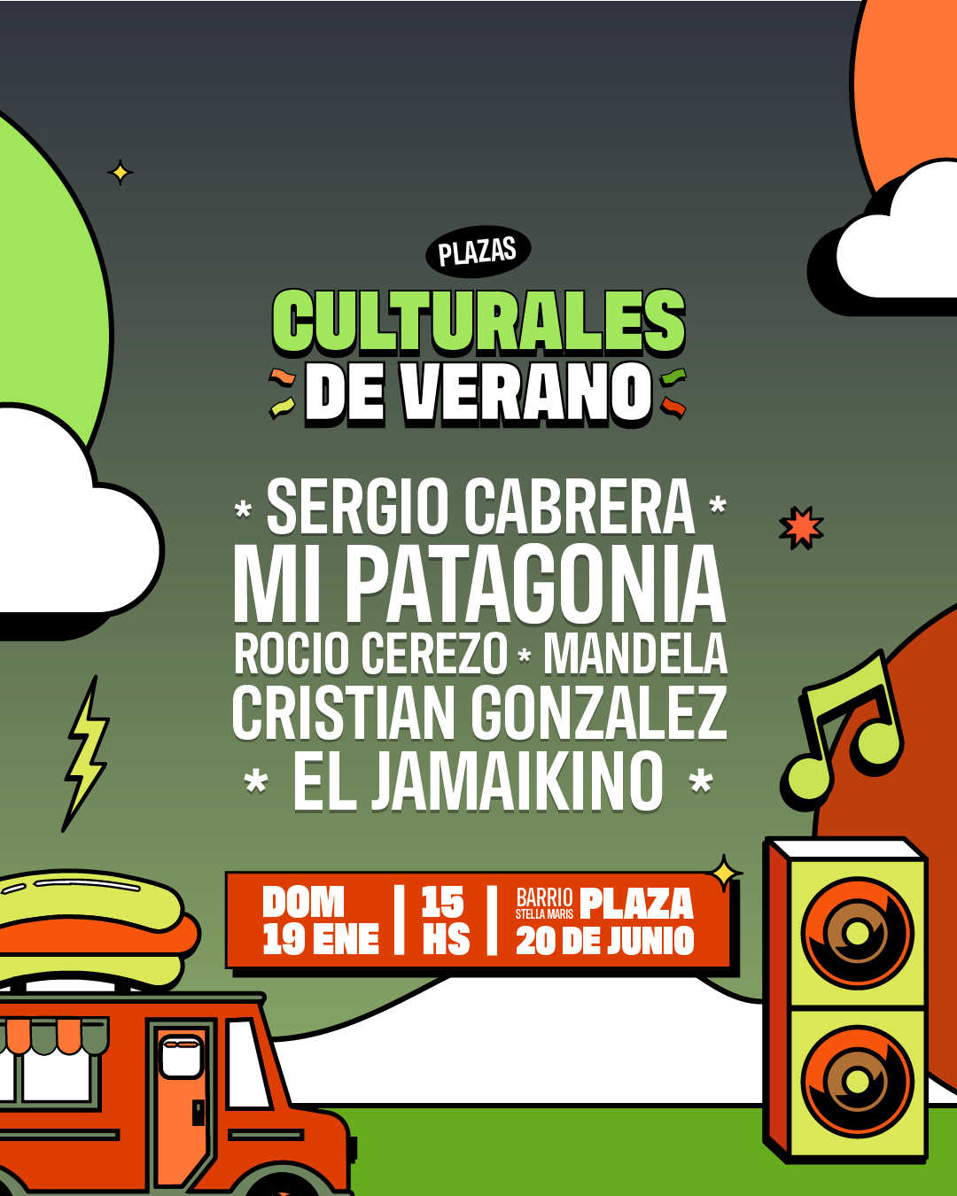 Plazas Culturales  Zona Sur - Stella Maris