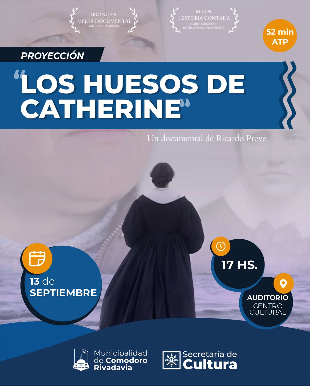 PROYECCIÓN CINE DOCUMENTAL "LOS HUESOS DE CATHERINE