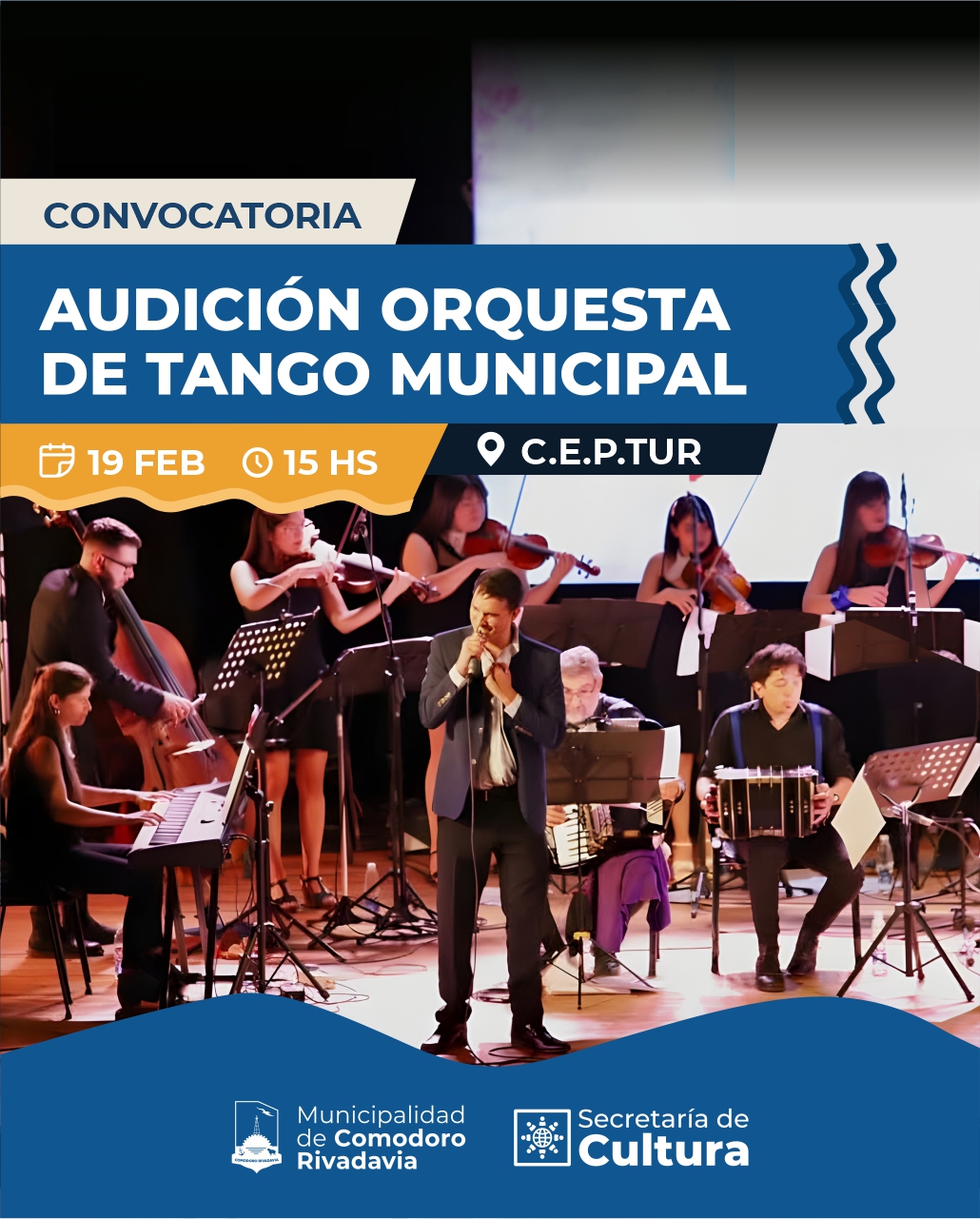 Audición Orquesta de Tango Municipal