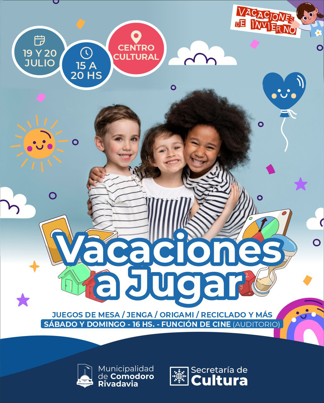VACACIONES A JUGAR