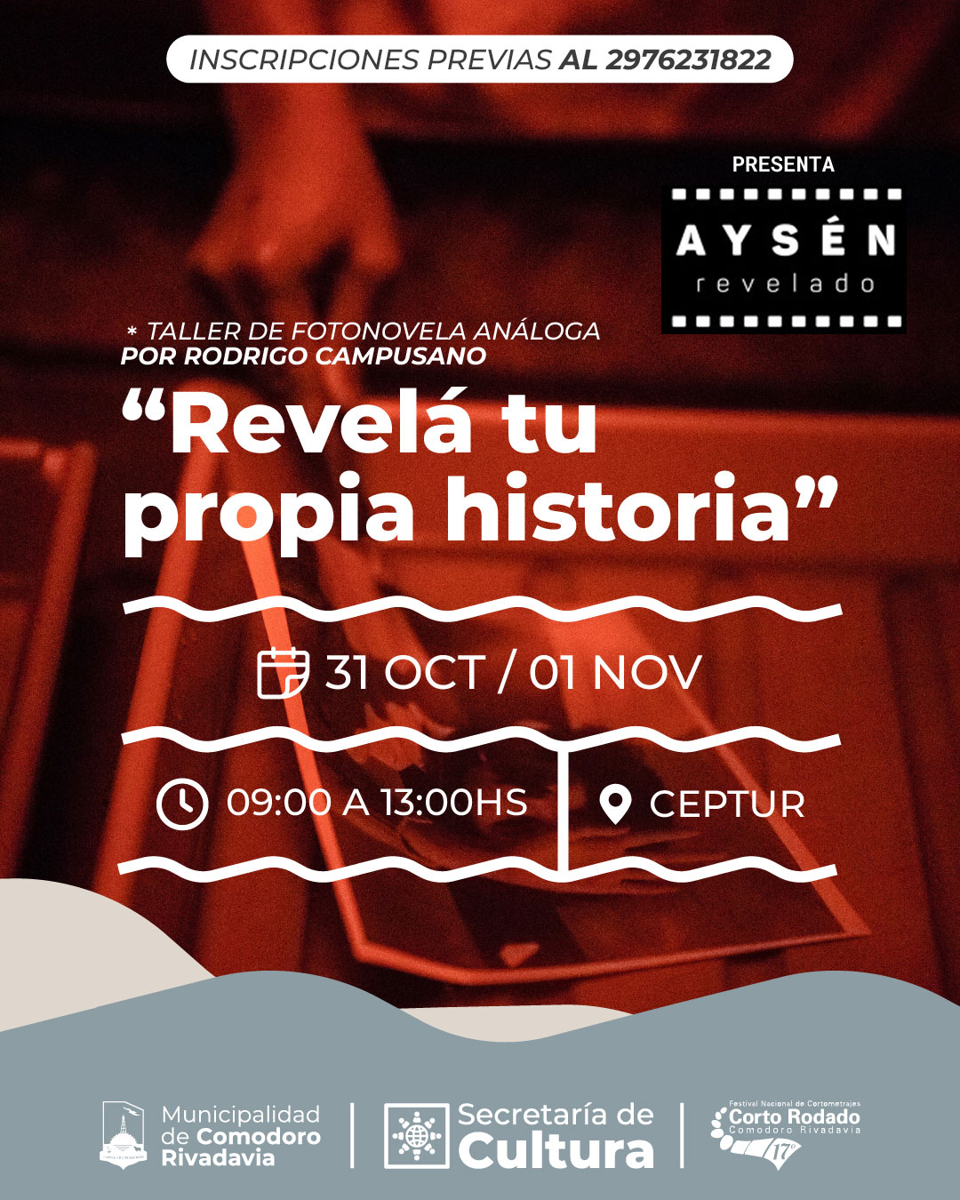Taller de Fotonovela Análoga “Revela tu propia historia” por Rodrigo Campusano, (Chile)