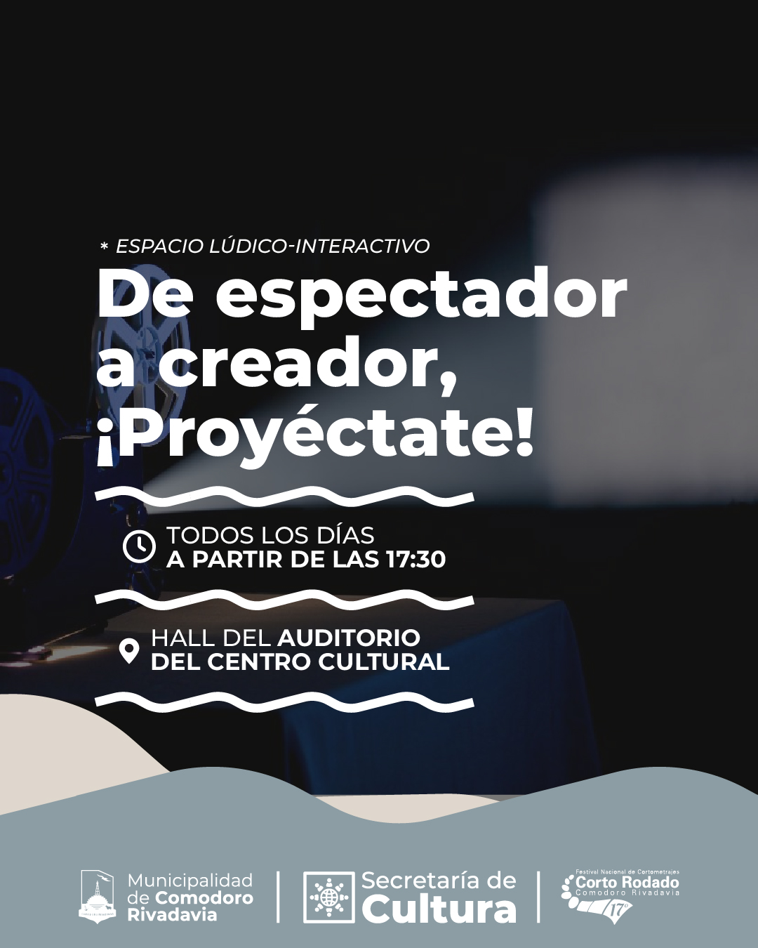 De espectador a creador ¡Proyéctate! 