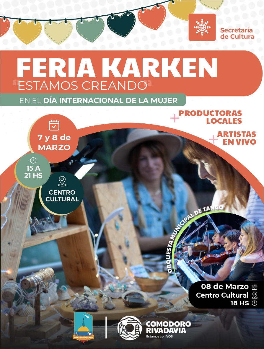 Feria Karkén: Celebramos el talento y el trabajo de nuestras mujeres 