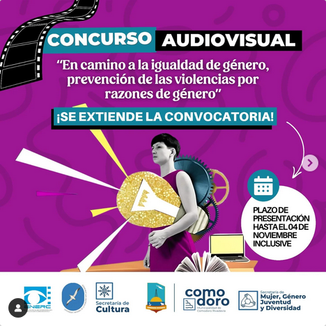  Concurso audiovisual "En camino a la igualdad de género, prevención de las violencias por razones de género"