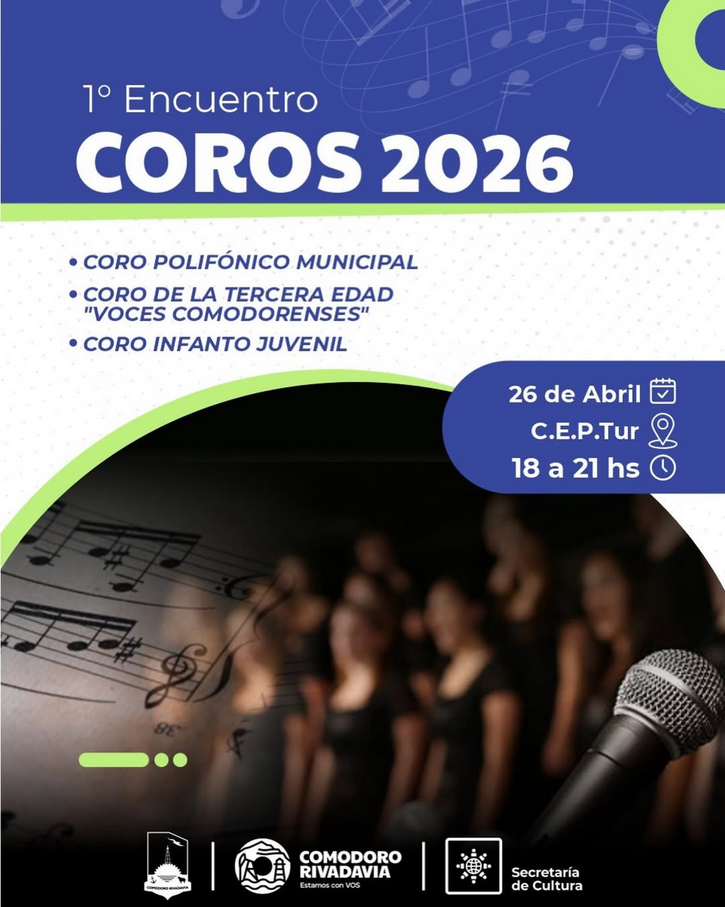 ¡Se viene el Encuentro Coral 2026!