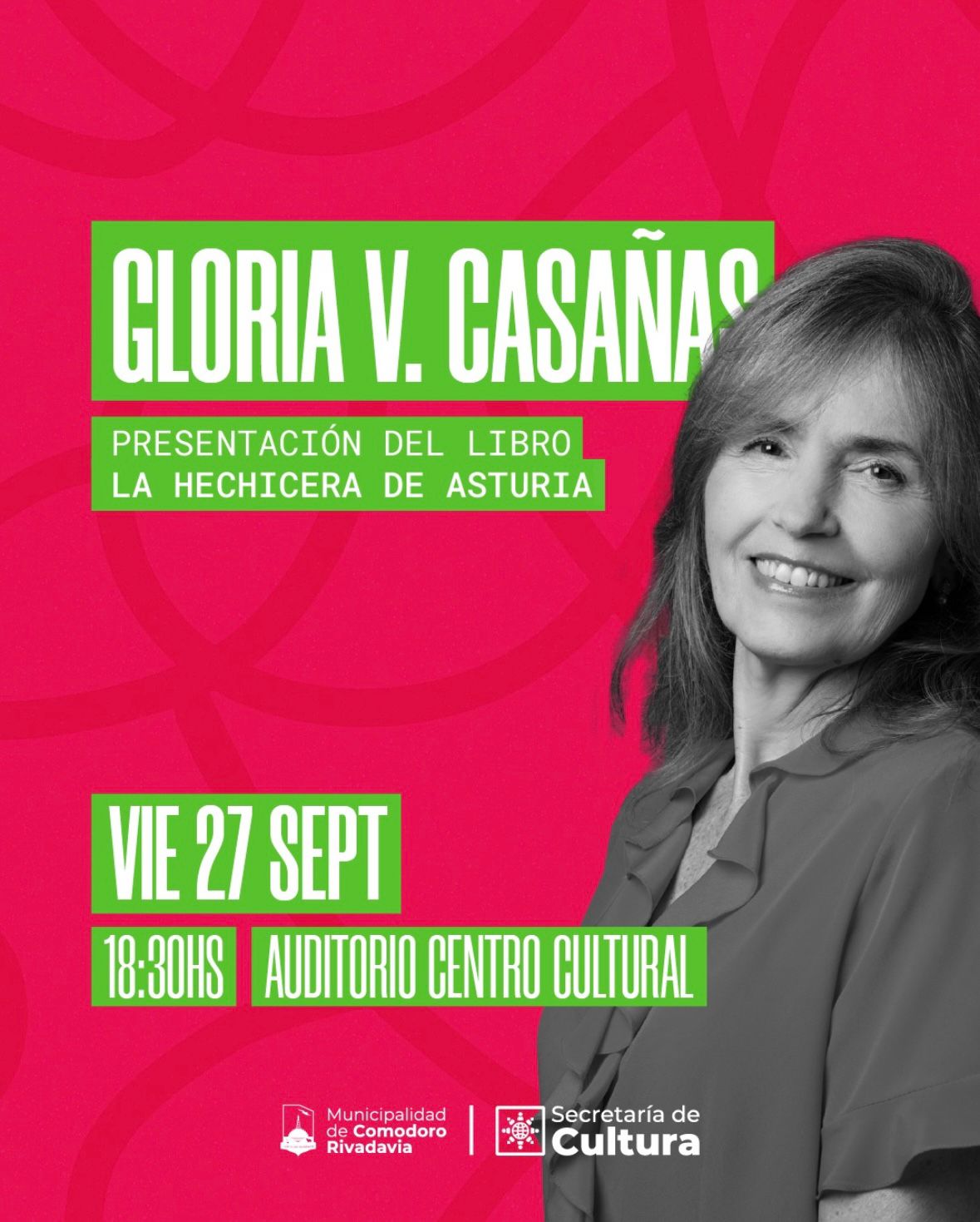 Gloria V. Casañas nos acerca su obra "La hechicera de Asturia"