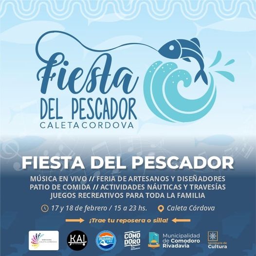 Con actividades náuticas, gastronomía y espectáculos familiares, se concretará la Fiesta del Pescador 2024