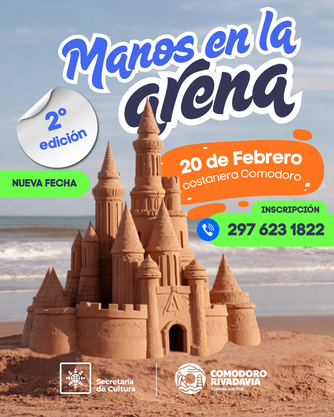 2da edición MANOS EN LA ARENA