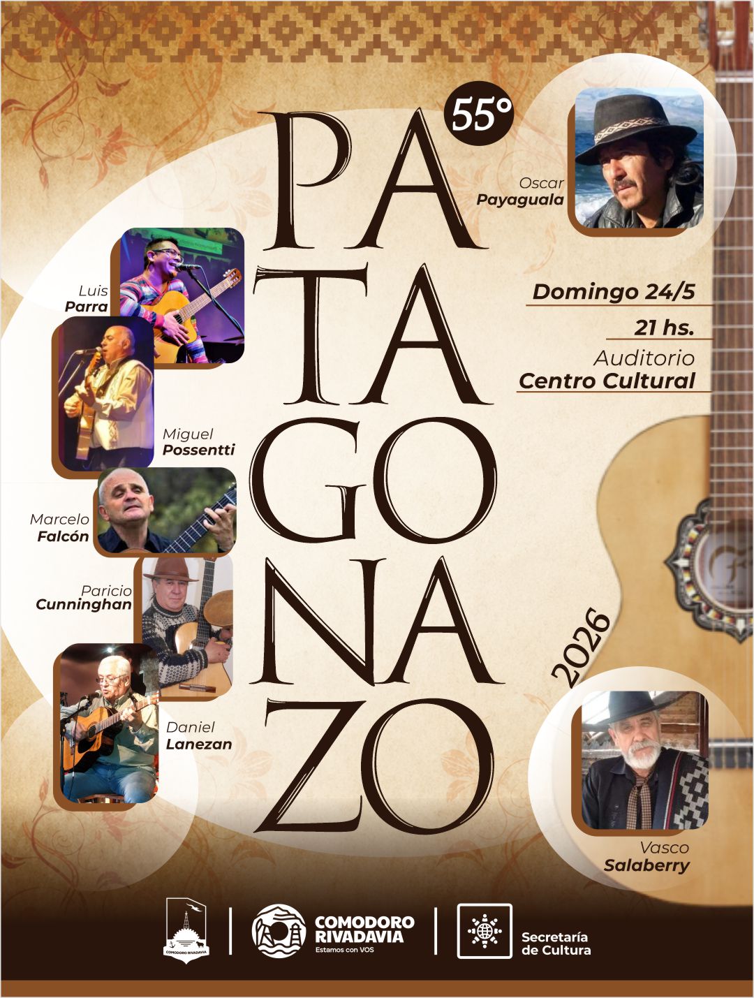 Llega el 55° Patagonazo Musical