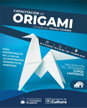 Capacitación en Origami