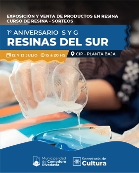 S y G Resinas del Sur cumple 1 año y lo celebra con vos
