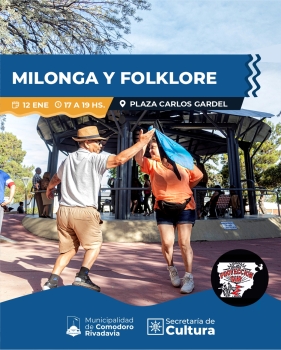 Milonga y Folklore con Proyección Sur