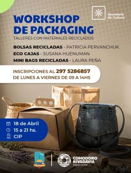 Jornada de Creación Sustentable: Packaging con Materiales Reciclados
