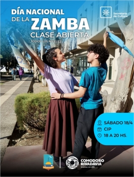 Clase Abierta por el Día de la Zamba