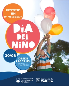 Festejos del Día del niño en Newbery
