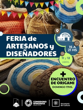 ¡Llega la Feria de Artesanos y Diseñadores! 