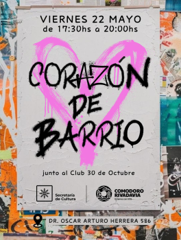 Llega “Corazón de Barrio” junto al Club 30 de Octubre