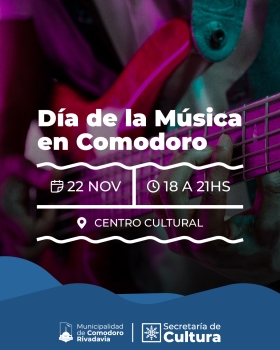 Día de la Música en Comodoro