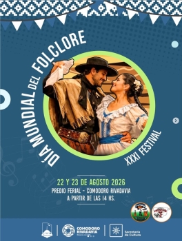 ¡CELEBRAMOS EL DÍA MUNDIAL DEL FOLKLORE EN COMODORO!