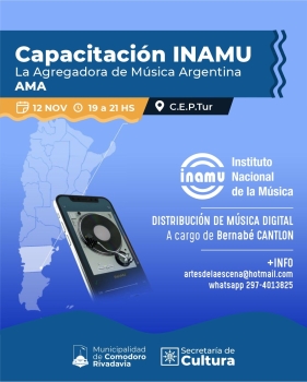 Capacitación INAMU - La Agregadora de Música Argentina - AMA
