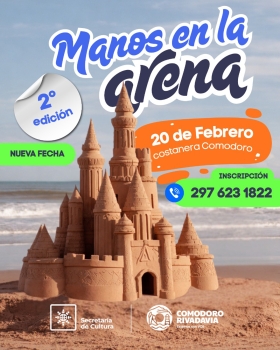 2da edición MANOS EN LA ARENA