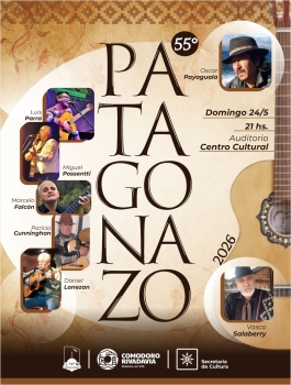 Llega el 55° Patagonazo Musical