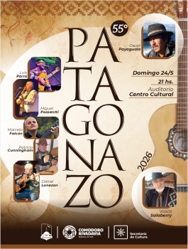 Llega el 55° Patagonazo Musical