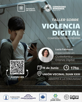 Taller sobre Violencia Digital - Comprender para prevenir - Unión Vecinal Juan XXIII